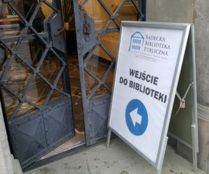 Środki bezpieczeństwa w Sądeckiej Bibliotece Publicznej