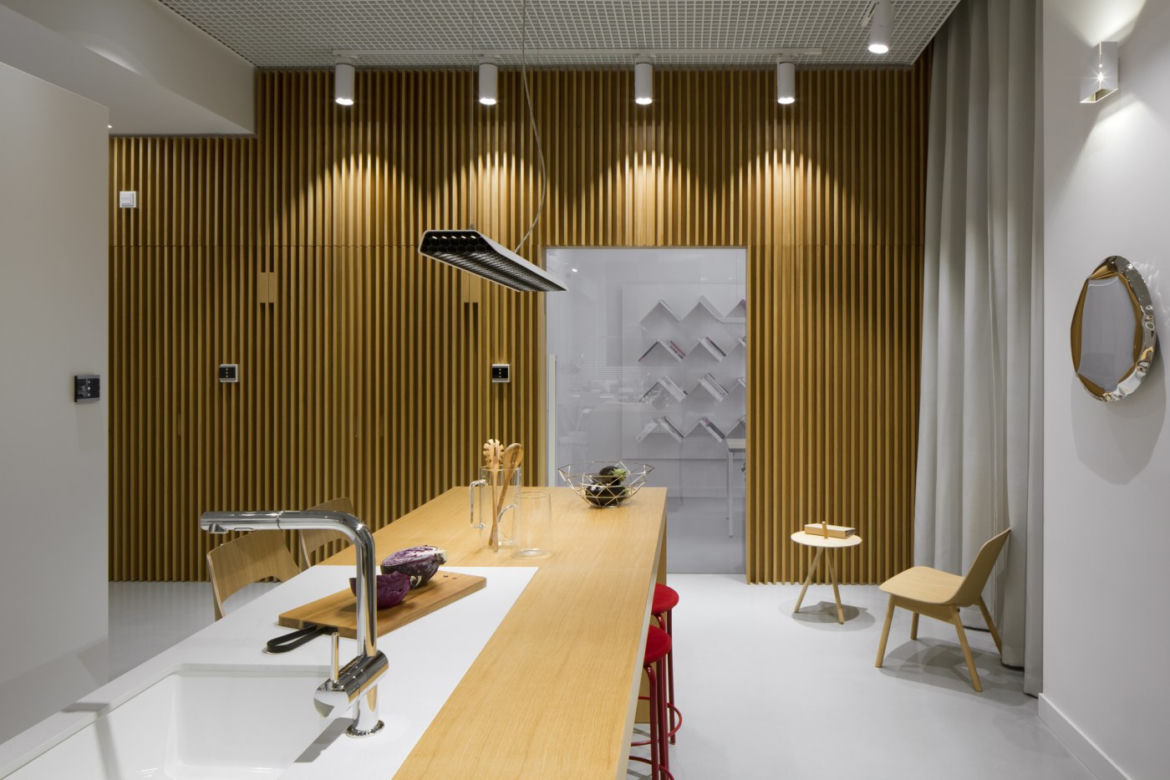 Dom inteligentny: apartament pokazowy ABB Living Space® Experience: salon
