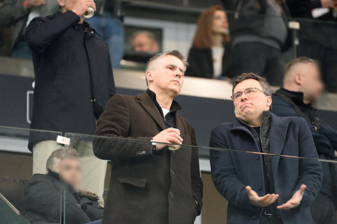 Legia - Zagłębie: Żona, brat i dzieci Jacka Magiery dziękują kibicom