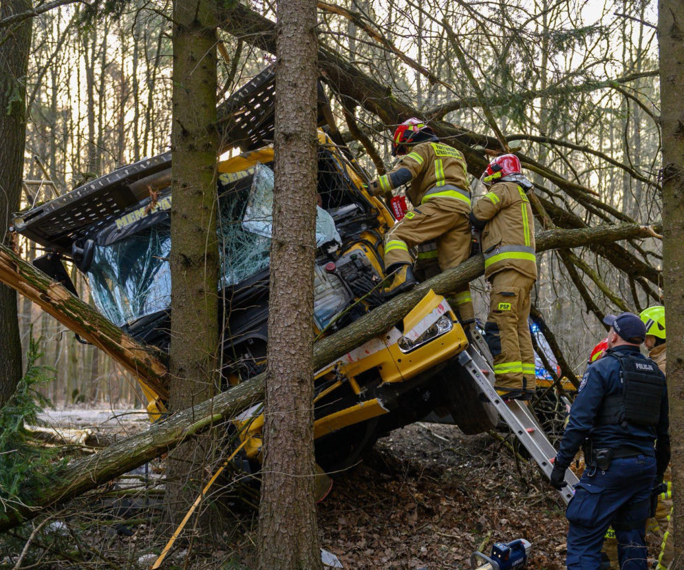 Cieżarówka wypadek