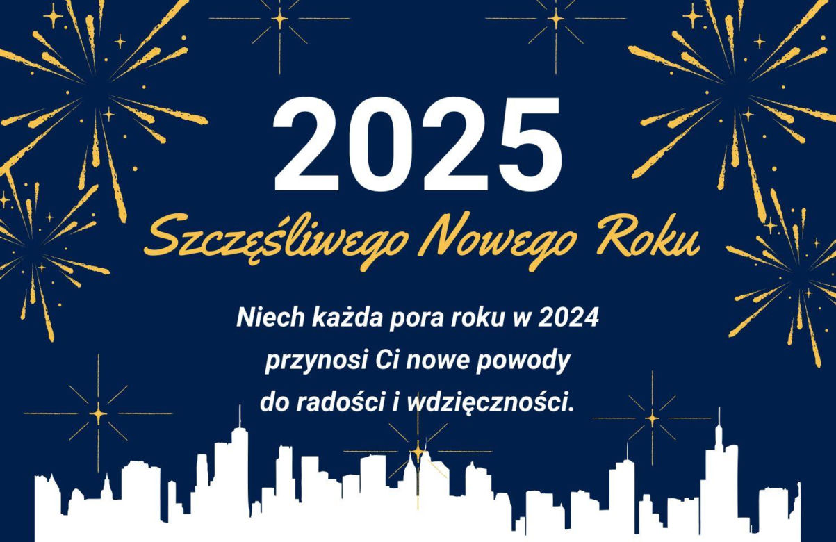 Najpiękniejsze kartki na Sylwestra 2024/25 za darmo