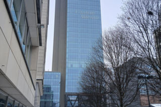 Studio A w Warszawie pod koniec budowy