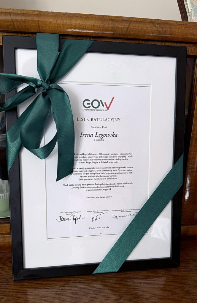 100 lat pani Ireny z Wielkopolski. Seniorka zdradza swój sekret długowieczności!