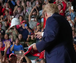 Trump nagle zaczął mówić o pupie! Nie krył zachwytu