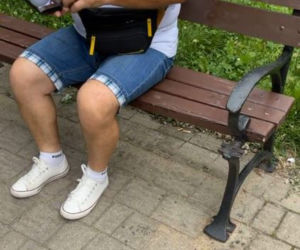Łowcy pedofili dorwali zboczeńca w parku w Warszawie