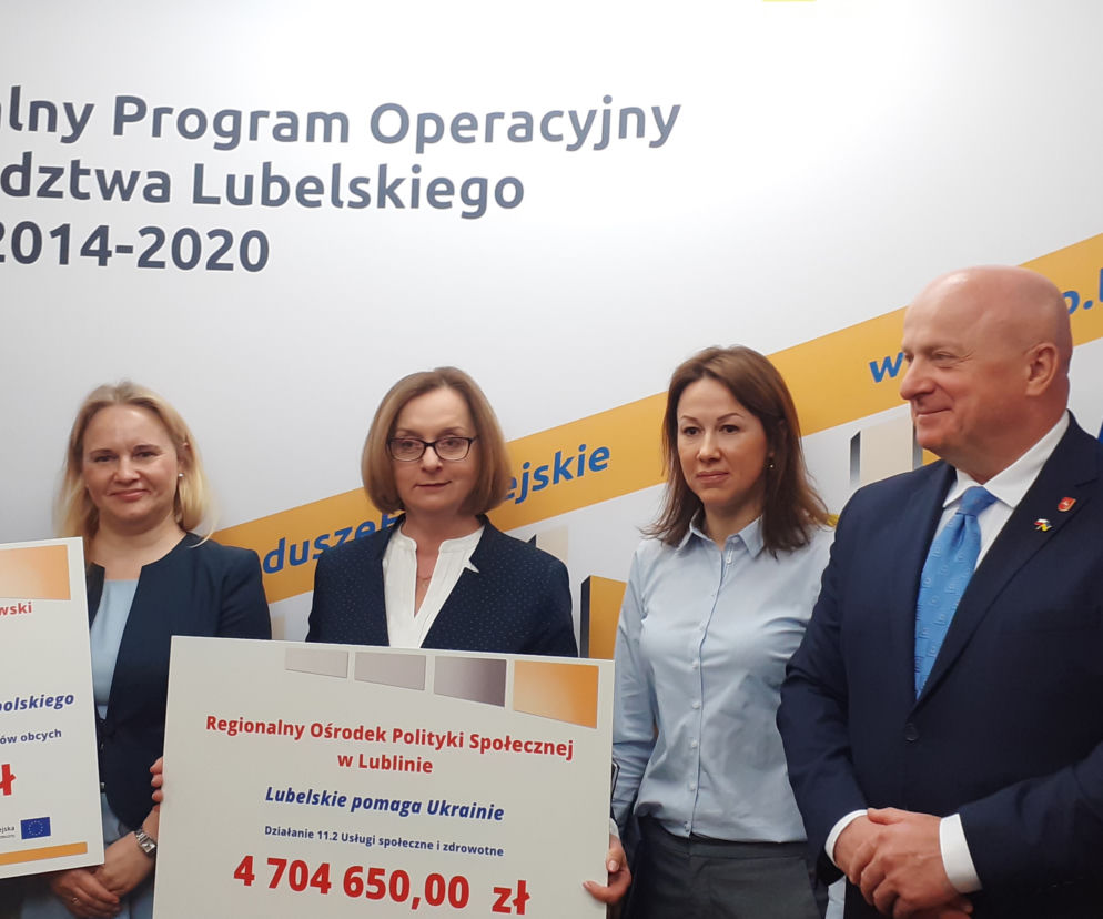 Lubelskie przeznaczy część środków z RPO na pomoc uchodźcom z Ukrainy 