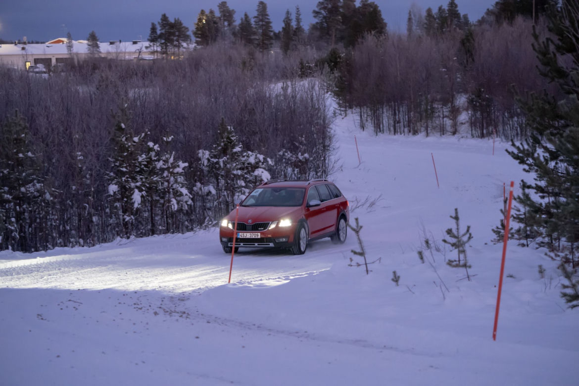 Skoda Arctic Circle Expedition - Laponia, Test World Oy