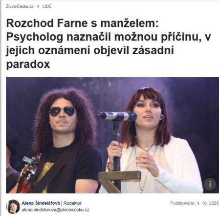 Plotki w czeskich mediach