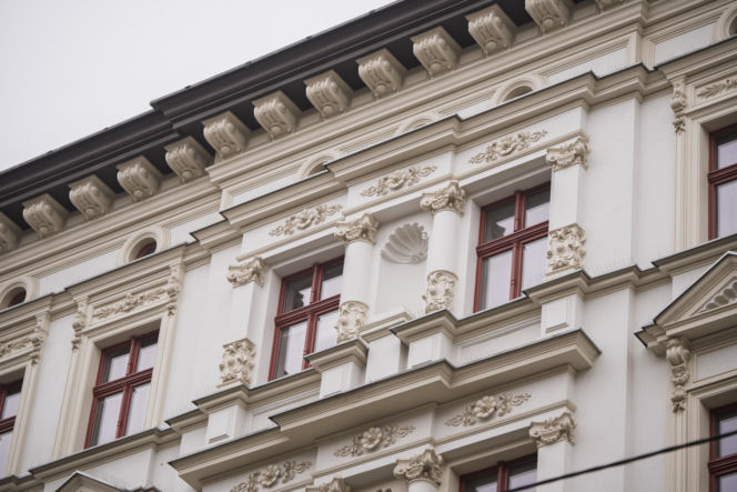 Wyremontowane kamienice przy ulicy Mierniczej