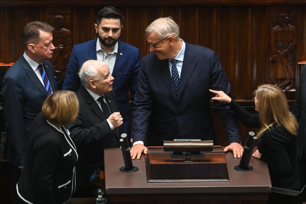  Starcie Kaczyńskiego i Giertycha w Sejmie