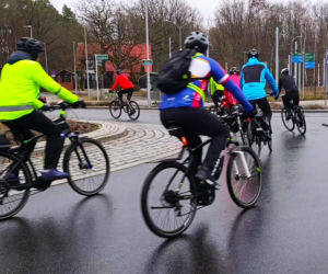 Noworoczny rajd rowerowy