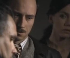 Czas honoru 6 sezon. Max Goodward (Rafał Maćkowiak), Celina (Olga Bołądź), Władek (Jan Wieczorkowski)