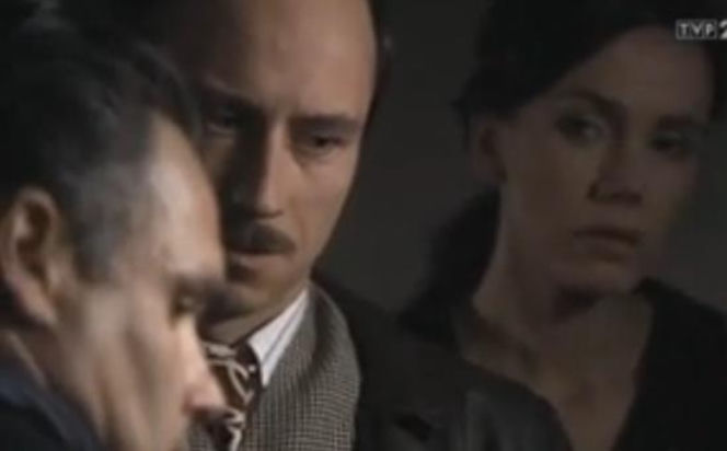 Czas honoru 6 sezon. Max Goodward (Rafał Maćkowiak), Celina (Olga Bołądź), Władek (Jan Wieczorkowski)