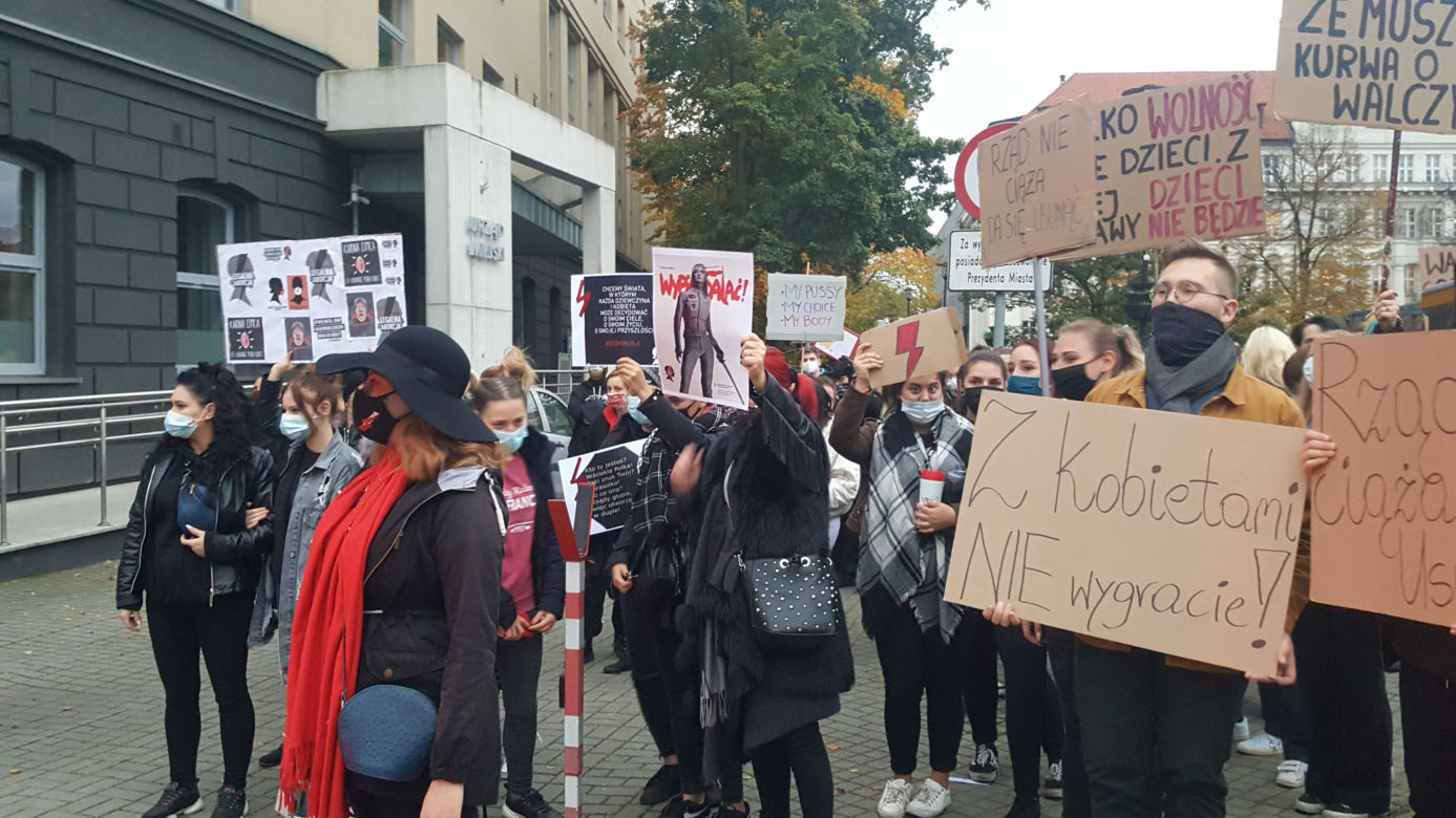 Kolejny dzień protestów. Ponad tysiąc osób przeszło ulicami Gliwic