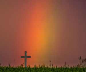 Tęcza po burzy na Podkarpaciu: Widok zachwyca!