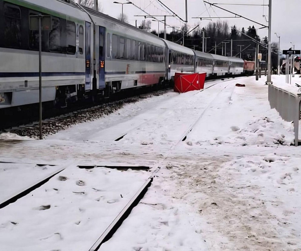 Wypadek na torach w Białym Dunajcu