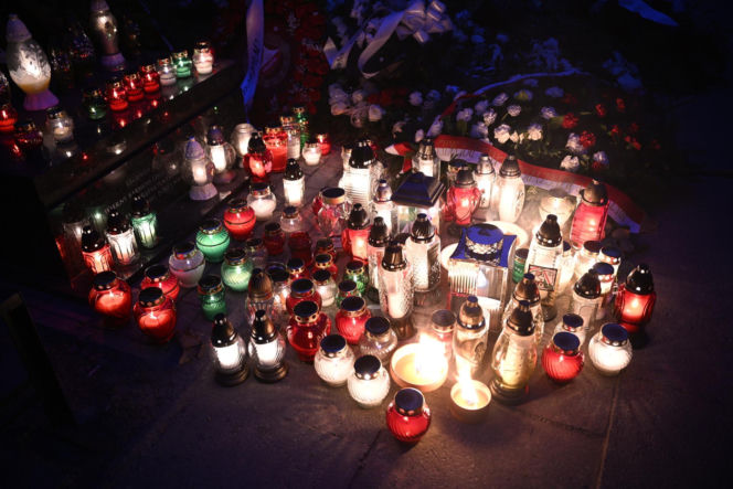 Tak wygląda grób Jacka Magiery po pogrzebie