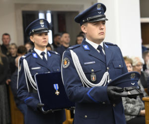 Młody policjant zginął w potwornym wypadku. Pogrzeb Kacpra Mierzejewskiego
