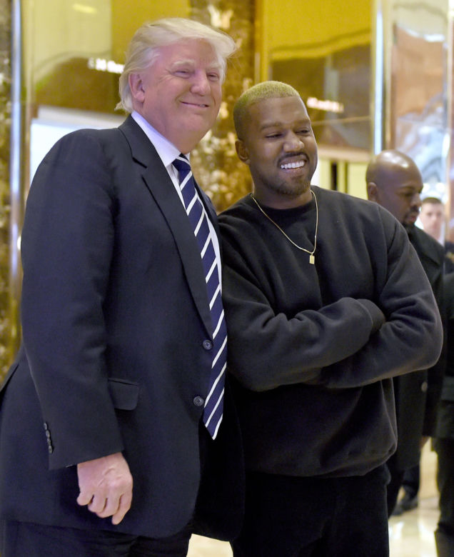 Kanye West i Donald Trump