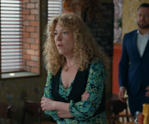 Barwy szczęścia, odcinek 3279. Barwy szczęścia, odcinek 3279. Żabcia (Hanna Klepacka), Wilk (Adam Szczyszczaj)