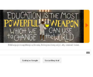 Google Doodle Nelson Mandela