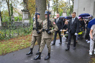 Pogrzeb Wandy Traczyk-Stawskiej