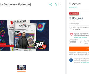 30. finał WOŚP - licytacje w Szczecinie i Zachoniopomorskiem