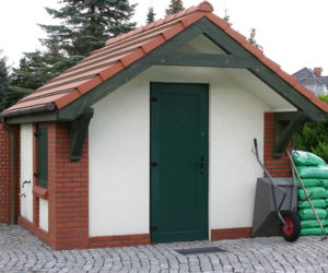 Schowek ogrodowy