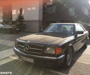 Mercedes 500 SEC - auto Kamila Durczoka