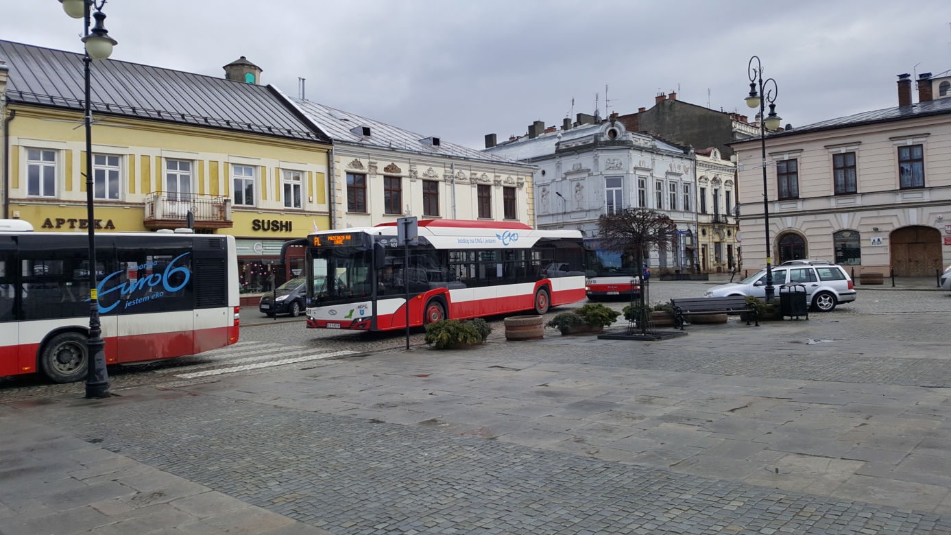 Protest kierowców nowosądeckiego MPK