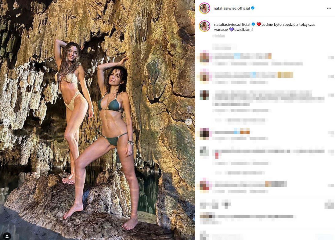 Marcelina Zawadzka i Natalia Siwiec - jaskiniowe kocice