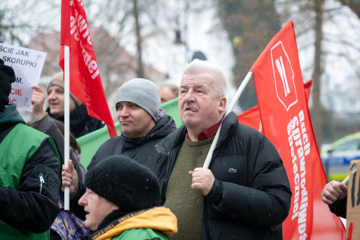 Protest mieszkańców Osiedla Maltańskiego
