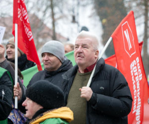 Protest mieszkańców Osiedla Maltańskiego