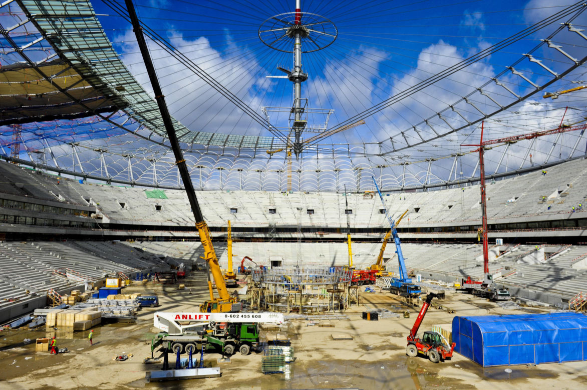 Budowa Stadionu Narodowego w Warszawie