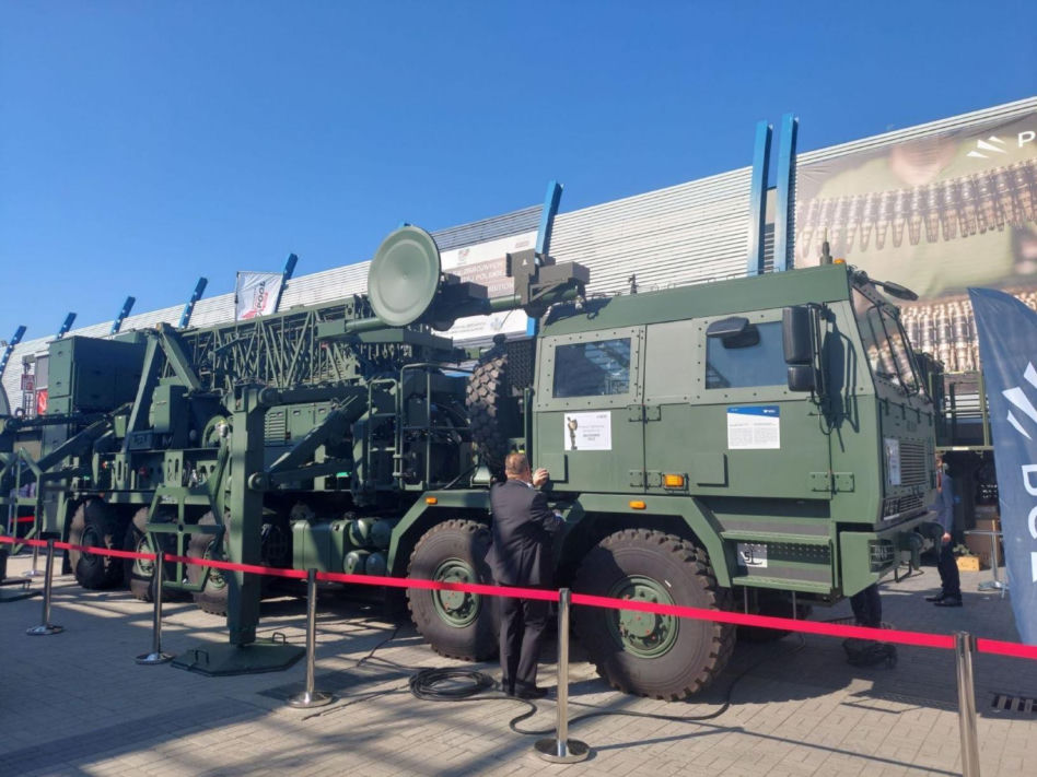 Stacja łączności bezprzewodowej systemu Wisła na MSPO 2023