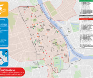 Stacje ładowania pojazdów elektrycznych w Warszawie: Śródmieście