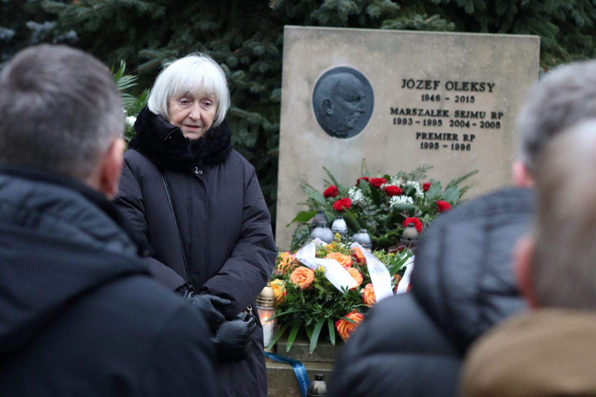  Oto grób Józefa Oleksego. Przyjaciele pamiętają o nim w 10. rocznicę śmierci