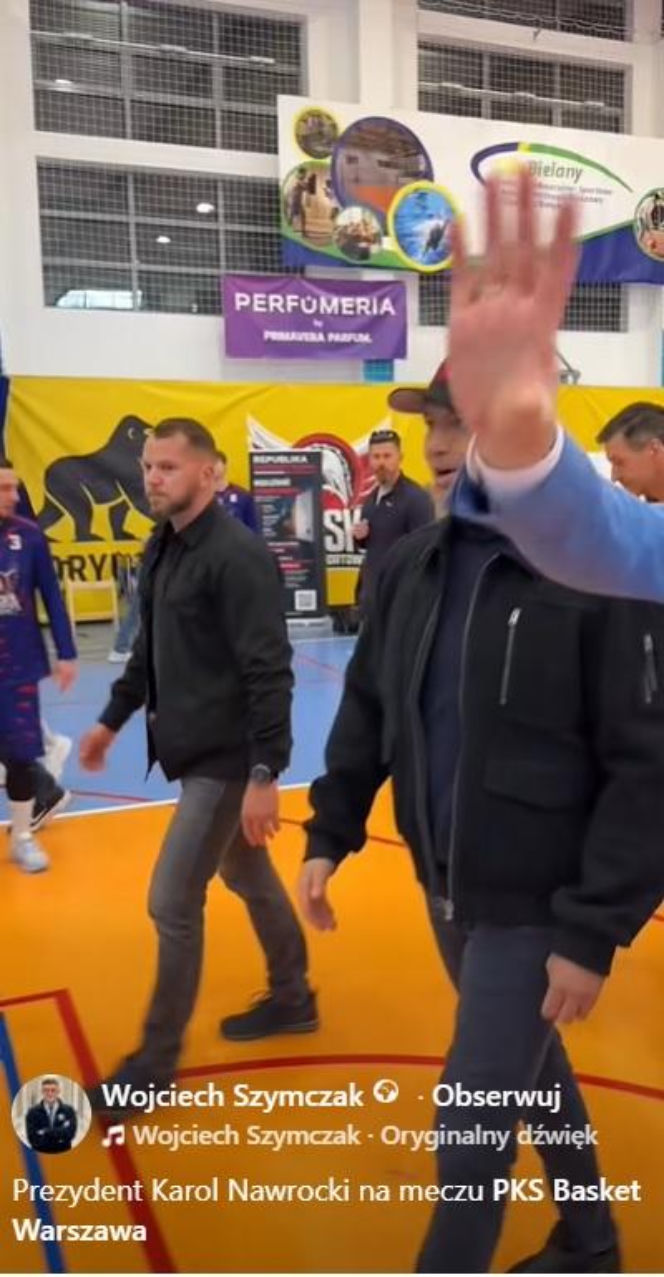 Niespodziewana wizyta Karola Nawrockiego na meczu! Szok, kto mu towarzyszył. Wideo niesie się po sieci!