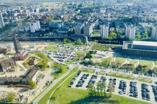 Taras widokowy na 36. piętrze wieżowca Atal Olimpijska w Katowicach