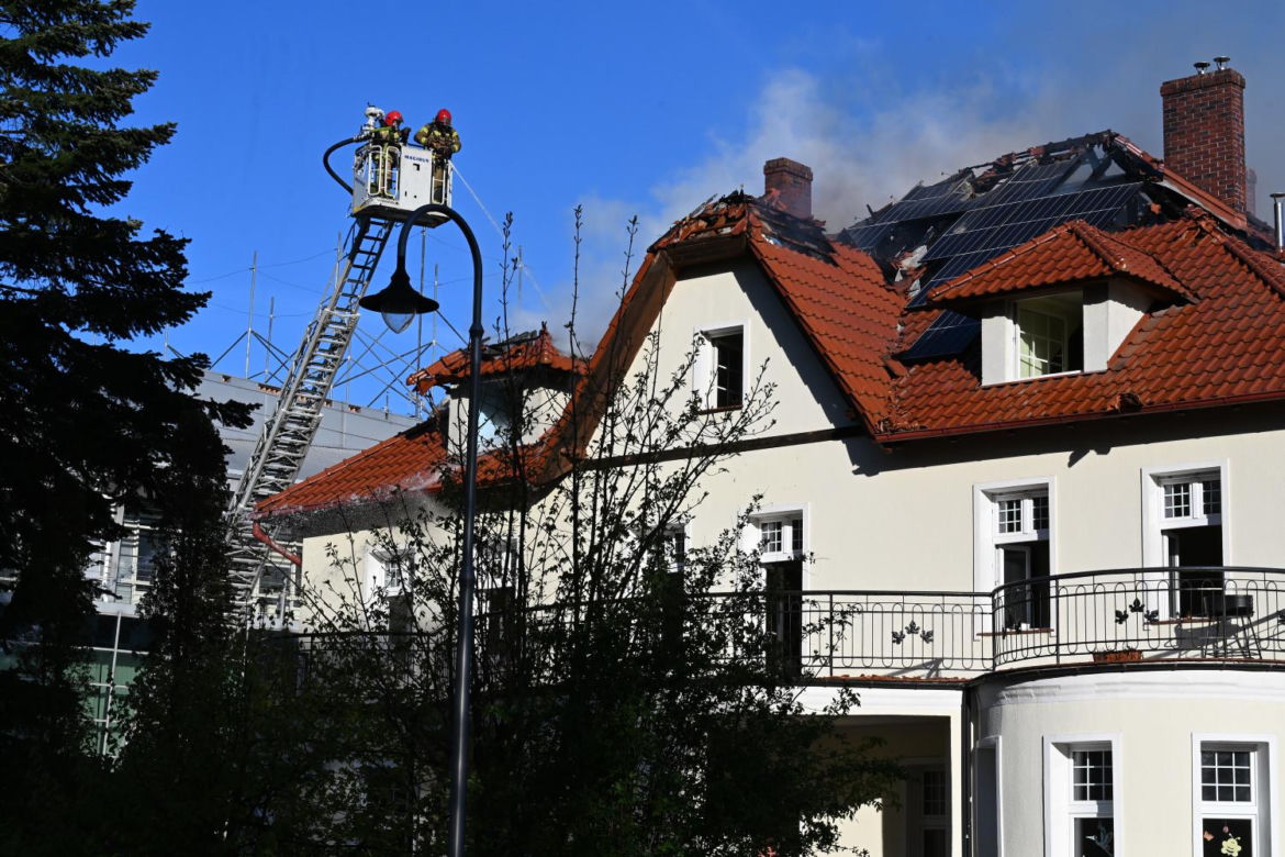 Koszalin. Pożar przedszkola i klubu nocnego