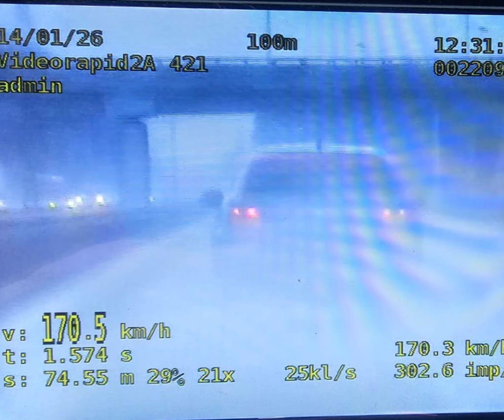 Zapłacił podwójnie. Drogowy recydywista zatrzymany koło Leszna