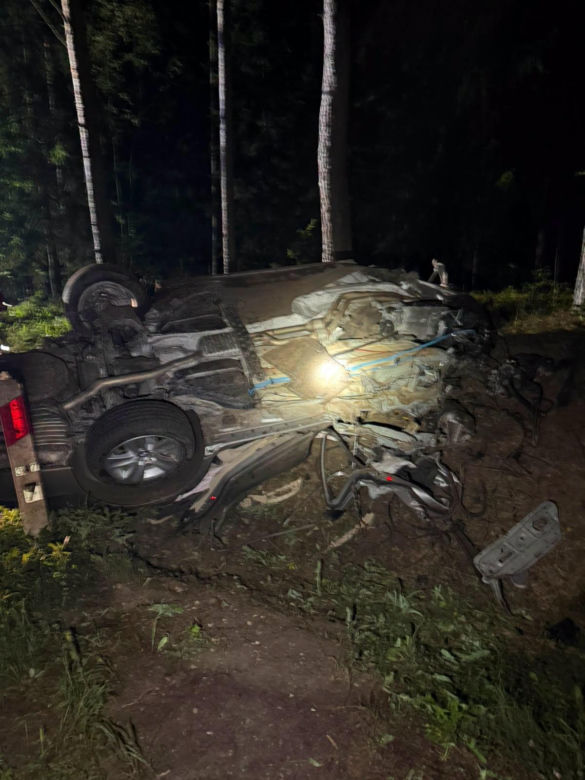 Kierowca BMW nie żyje. Koszmarny wypadek w Podlaskiem
