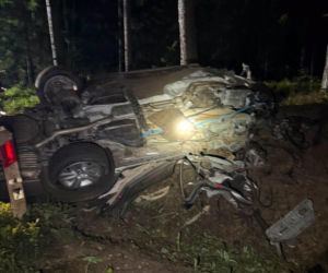 Kierowca BMW nie żyje. Koszmarny wypadek w Podlaskiem