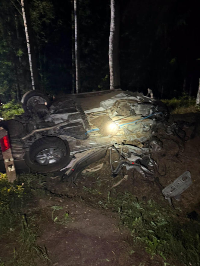 Kierowca BMW nie żyje. Koszmarny wypadek w Podlaskiem