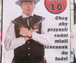 Śmieszne plakaty wyborcze
