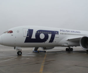 Boeing 787 Dreamliner w barwach PLL LOT