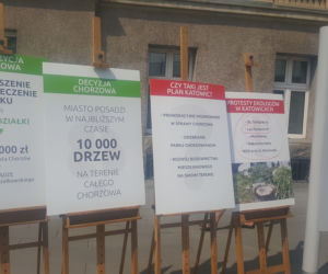 Prezydent Chorzowa proponuje: 1,8 miliona złotych na działkę i 10 tysięcy drzew