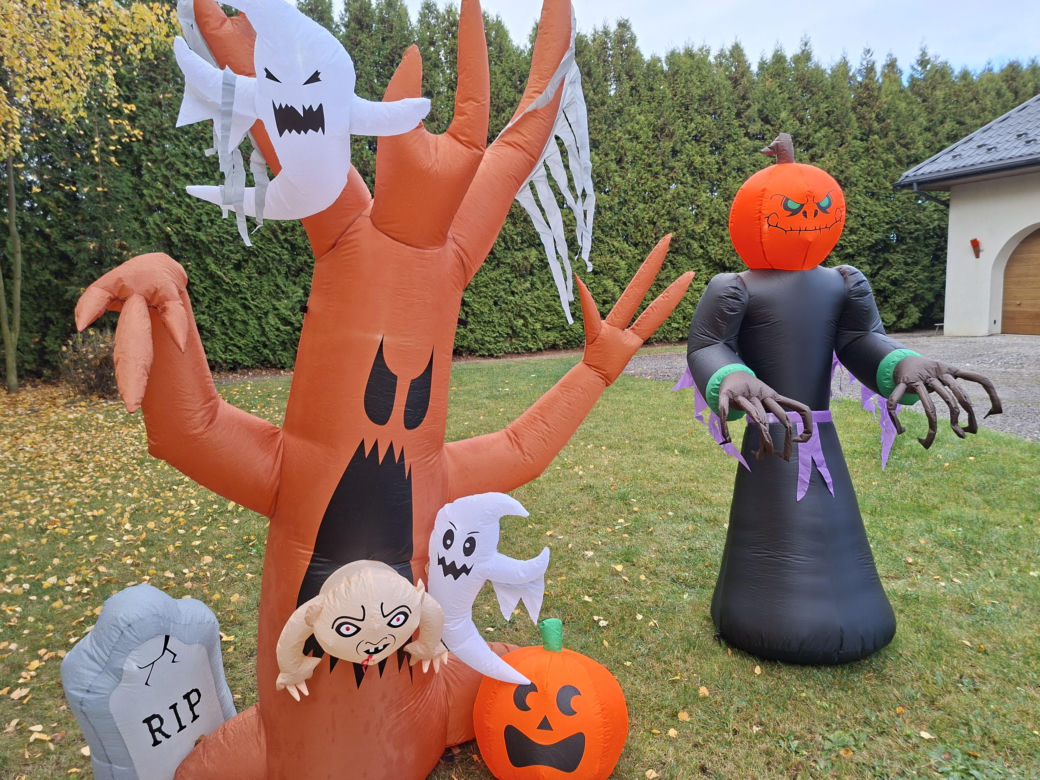 Oto najbardziej halloweenowy dom w Świętokrzyskiem!