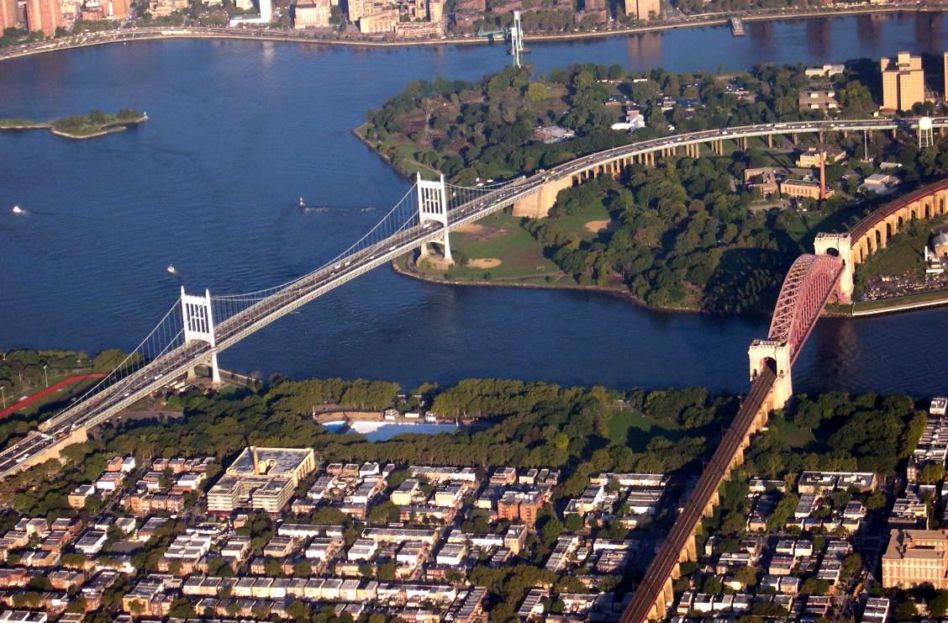 Mosty Hell Gate i Triborough w Nowym Jorku
