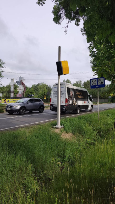 Nowoczesny fotoradar został zamontowany na DK63 w Mościbrodach